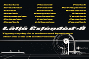 Octavus Slanted | Roman & Caps fonts, a Sans Serif Font by deFharo (Thumbnail 12 of 15)