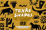 Texas Clipart | Hand Drawn Shapes, a Decorative Illustration by Favete Art (Thumbnail 1 of 23)