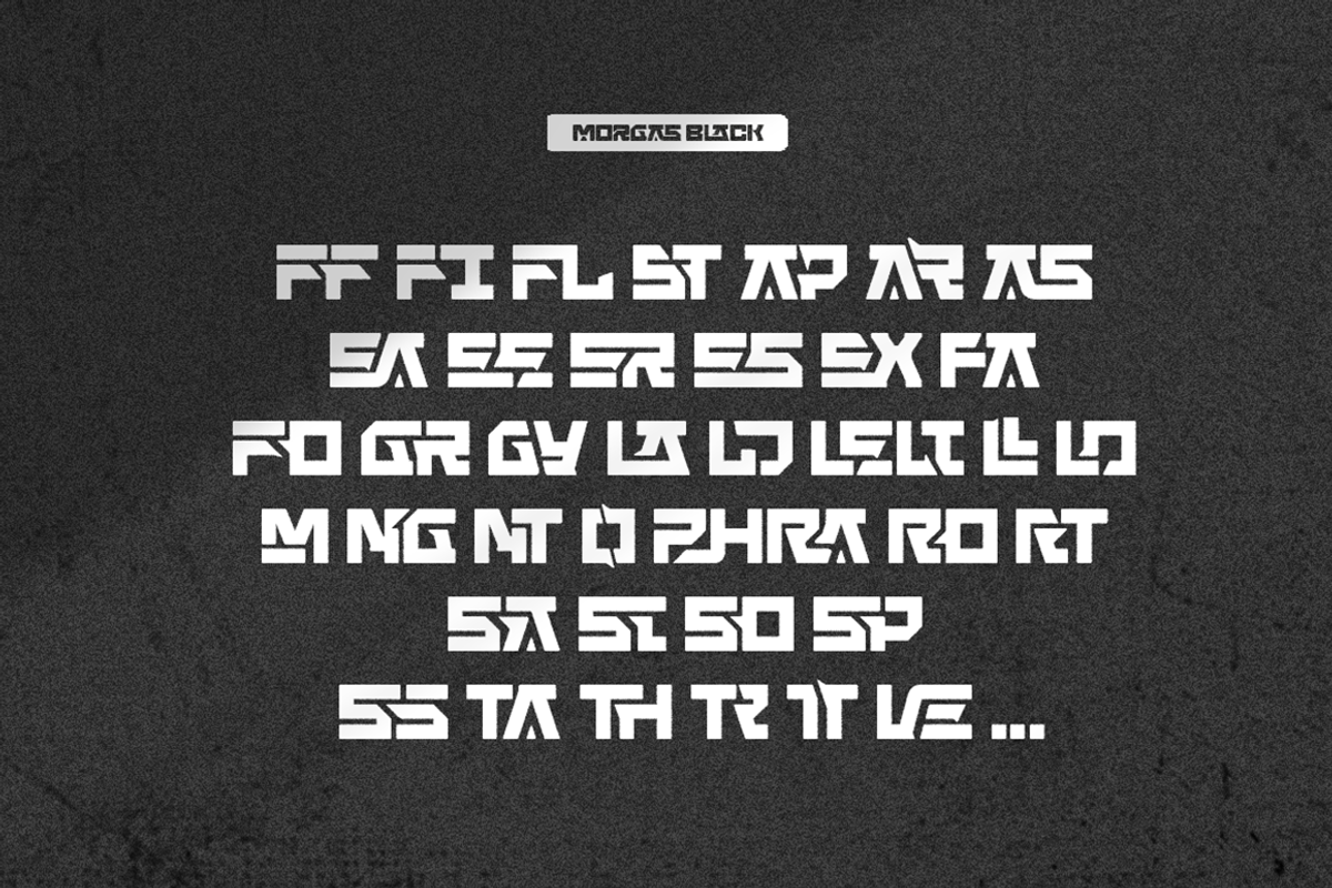 Morgas Black, a Blackletter Font by Grontype (Photo 10 of 11)