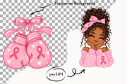 Breast Cancer Awareness Clipart Bow, a Healthcare Illustration by SugarCloudStudioArt (Thumbnail 2 of 5)