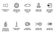 Optical laboratory Icon Set, an Outline Icon by Nurlan's shop (Thumbnail 5 of 6)
