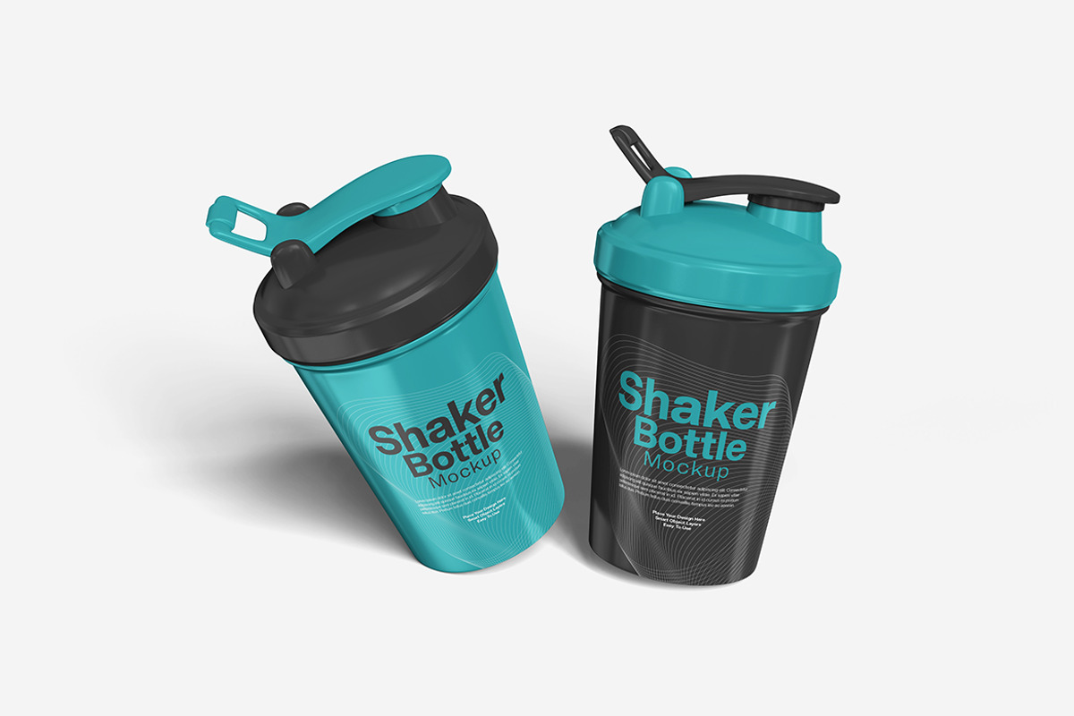 Shaker Bottle Mockup, a Product Mockup by Indah (Photo 4 of 6)