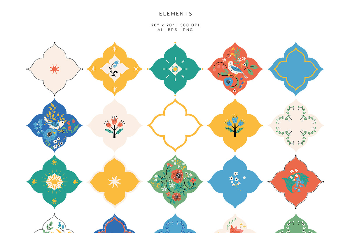 RAMADAN. Illustrations & patterns, a Decorative Illustration by annartdreams (Photo 10 of 11)