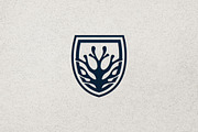 Minimalist Nature Shield Logo, a Branding & Logo Template by Luxury Logos (Thumbnail 4 of 4)