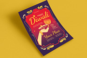 Modern Diwali Event Flyer, a Flyer Template by Guuver (Thumbnail 3 of 3)