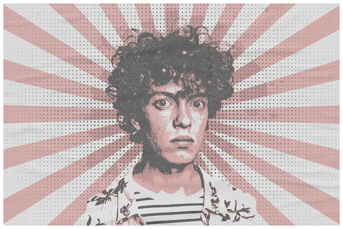 Editable Comic Art Photo Effect, an Action Add-On by Photoshop Action (Photo 5 of 7)