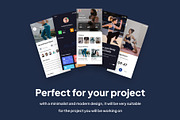 Mussles - Workout Apps UI Kits, an App Template by Minialis (Thumbnail 5 of 6)