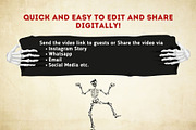 Halloween Party Invitation Template, a Social Media Template by Your Social Bae (Thumbnail 4 of 5)