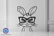 Easter Bunny Cute Bunny Svg Png Bund, an Object Graphic by FiveStarCrafting (Thumbnail 14 of 14)