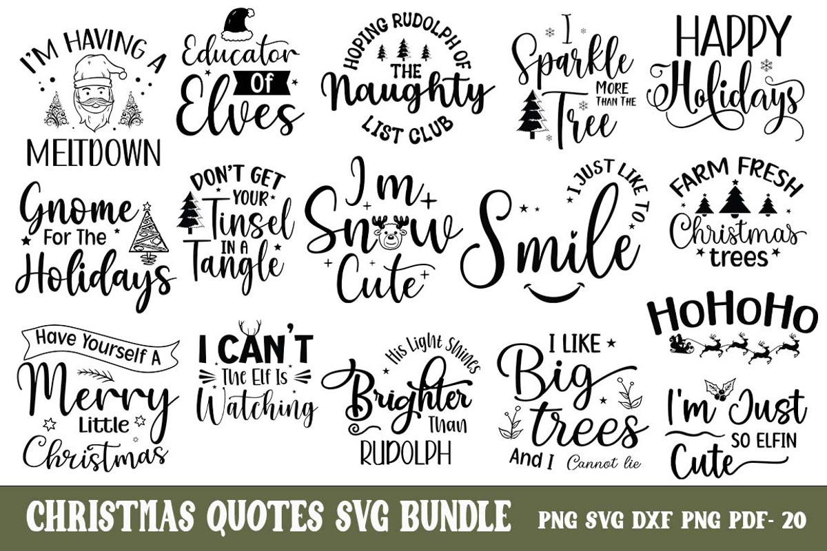 Christmas Mega Bundle Christmas SVG, an Object Graphic by FiveStarCrafting (Photo 6 of 8)