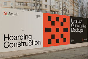 Hoarding Mockup, an Advertising Mockup by baim_std