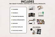 150+ PLR MRR Digital Products, a Presentation Template by The Thrive Society (Thumbnail 2 of 10)