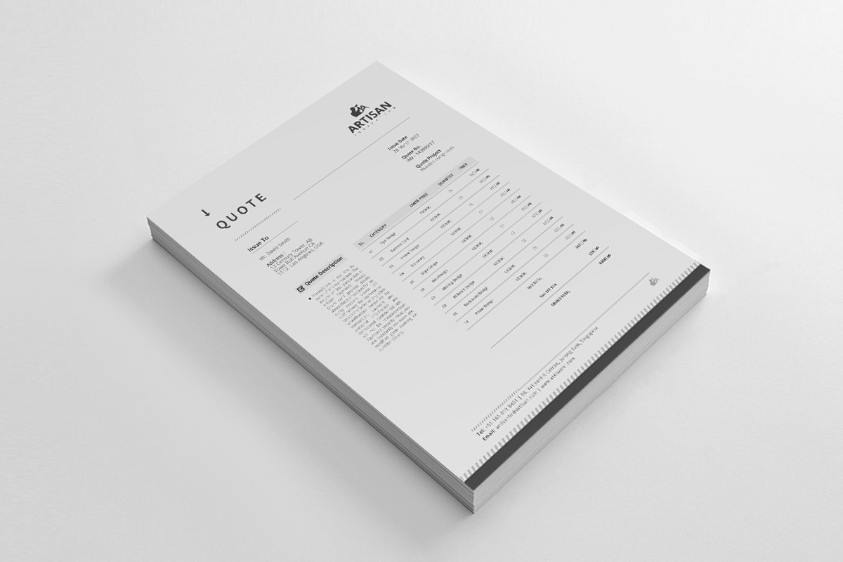 Corporate Identity, a Stationery Template by artisanHR (Photo 5 of 8)