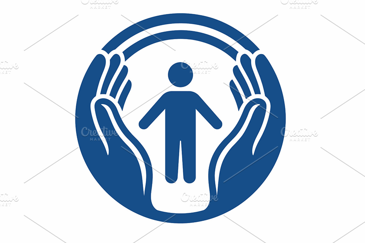 Human Care Hands Vector Icon, an Object Graphic by Artonix (Photo 2 of 3)