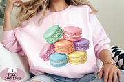 Pastel Macarons PNG, an Illustration by Daily.Designs (Thumbnail 4 of 5)