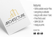 Architecture logo, a Branding & Logo Template by vectorlogos89 (Thumbnail 1 of 2)