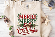 Merry Merry Christmas Sublimation, a Seasonal Illustration by DreamPrint404 (Thumbnail 6 of 6)