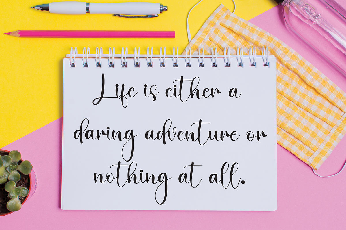 Breakday | Script Font, a Handwritten Font by Scratchones (Photo 3 of 8)