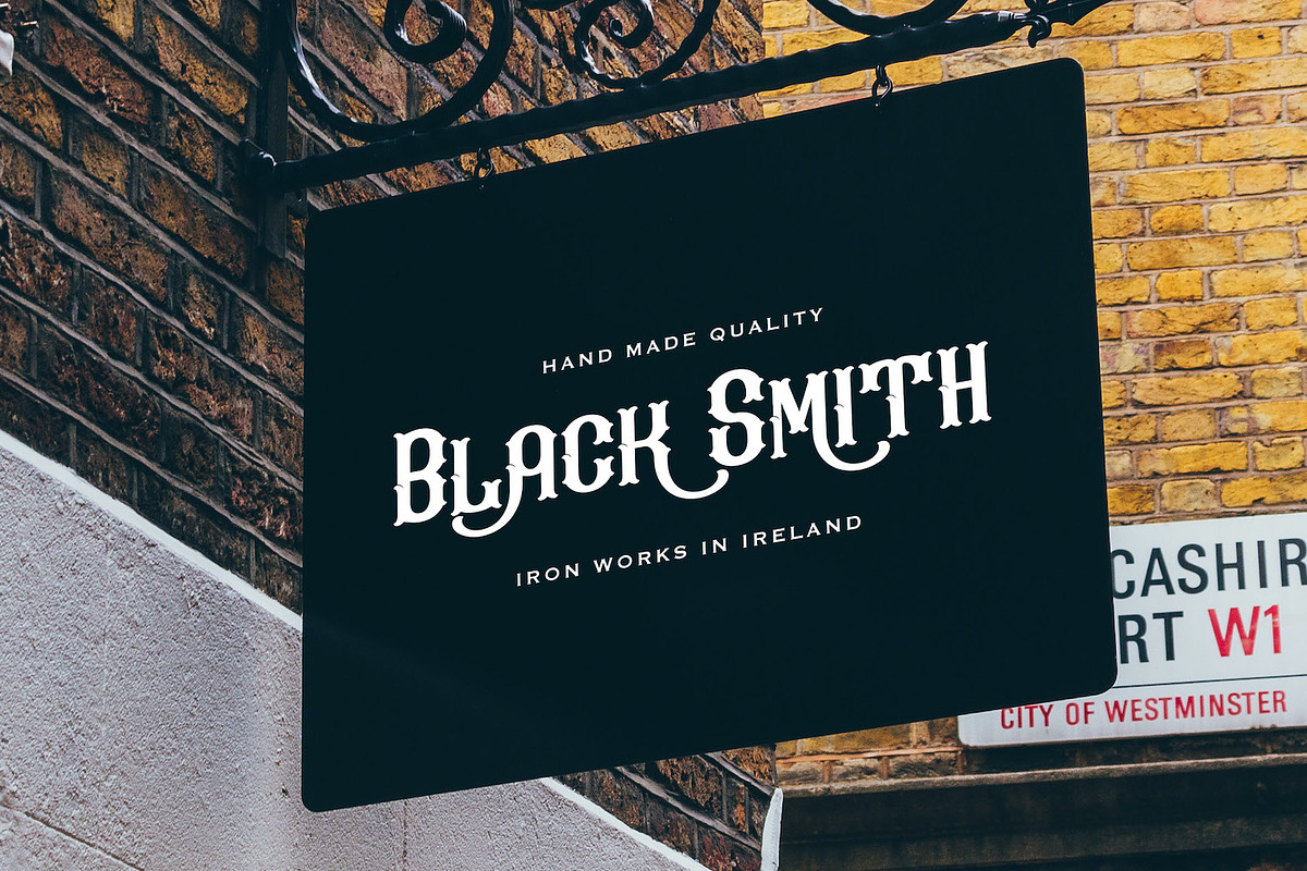 Kevin Ghal - Victorian Style Font, a Blackletter Font by StringLabs (Photo 4 of 14)