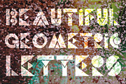 Party Down - Geometric Font, a Sans Serif Font by Jordan Dale Young (Thumbnail 3 of 5)