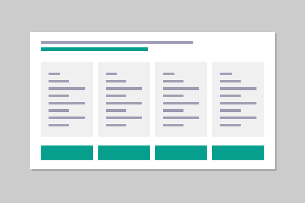 Web Landing Page Wireframe Set, a Landing Page Template by ContestDesign (Photo 8 of 10)
