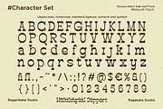 Rovace - Retro Slab Serif Font, a Slab Serif Font by RagamKata (Thumbnail 10 of 11)