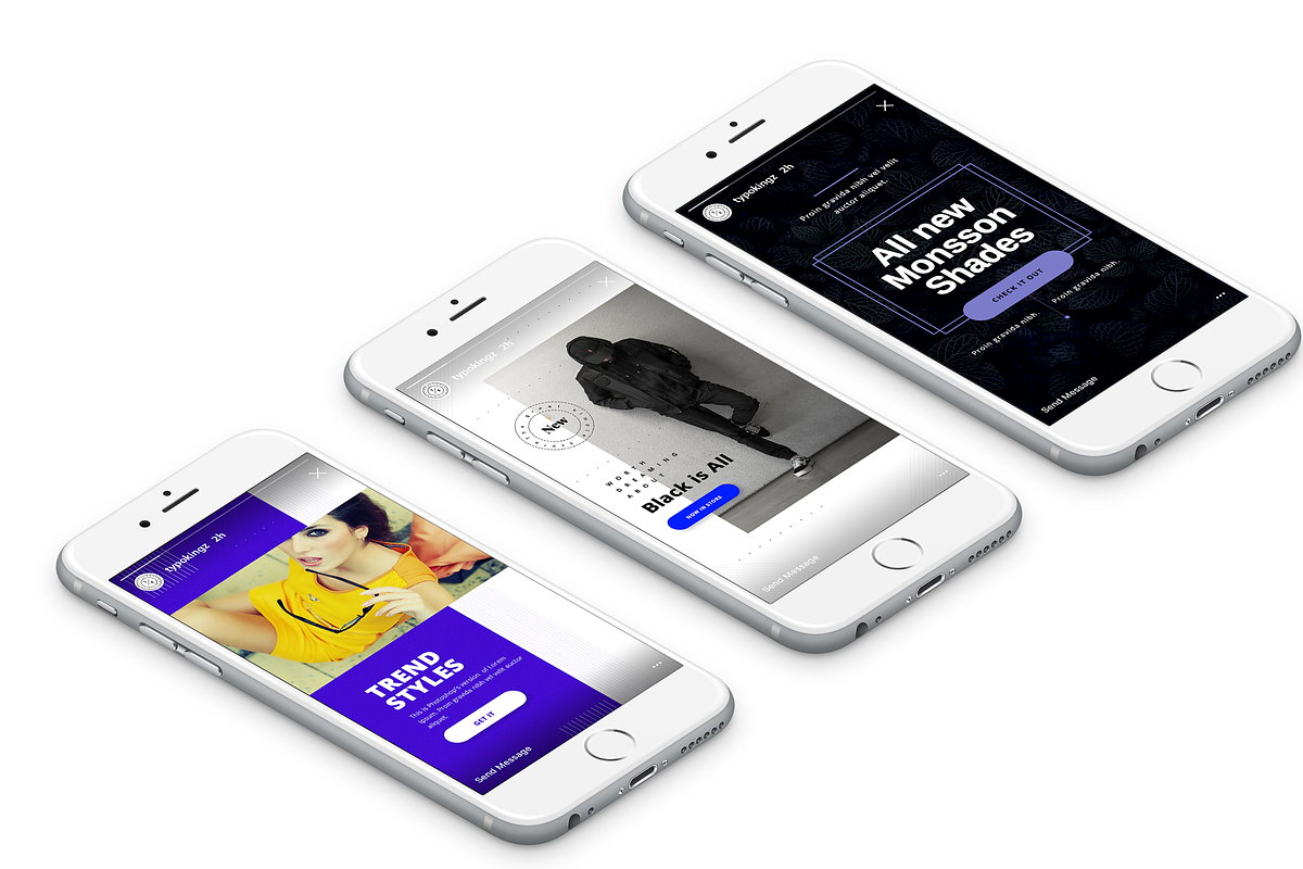 Shopper Instagram Templates, a Social Media Template by Fluto Creative Studio (Photo 5 of 5)