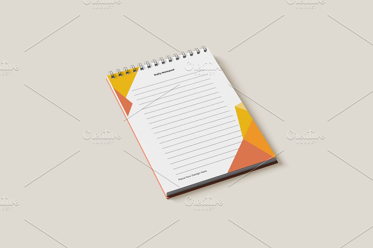 Notebook Mockup, a Books & Magazine Mockup by getproject (Photo 4 of 4)