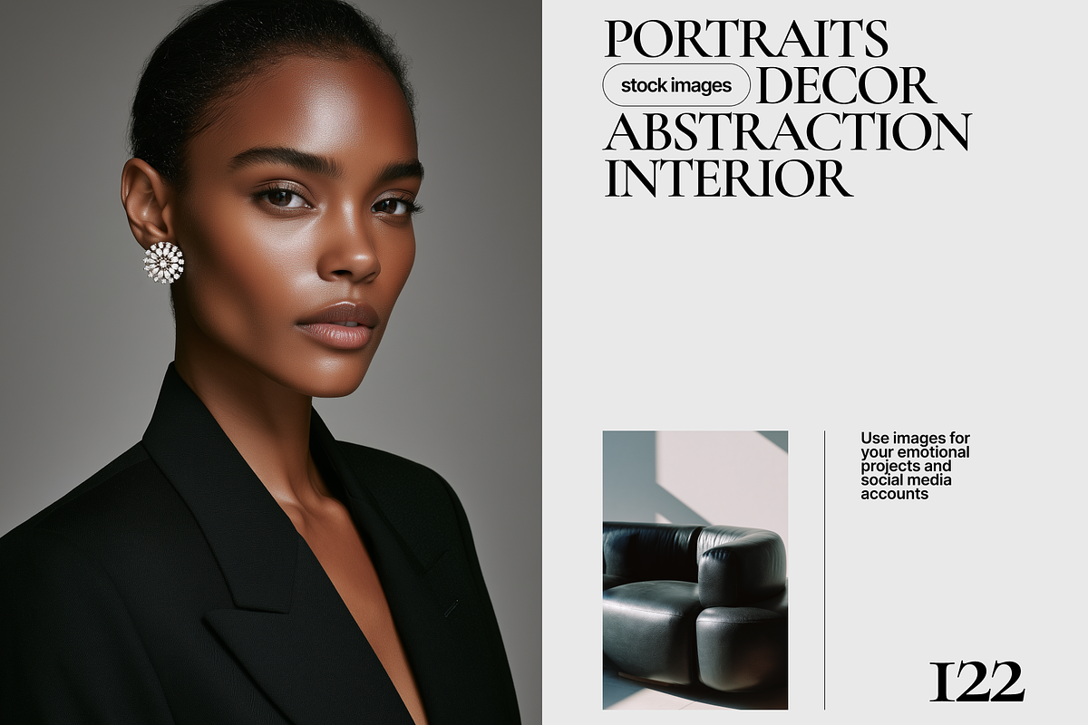 122 Black Fashion Stock Images, a Beauty & Fashion Photo by Welovegraphics (Photo 3 of 10)