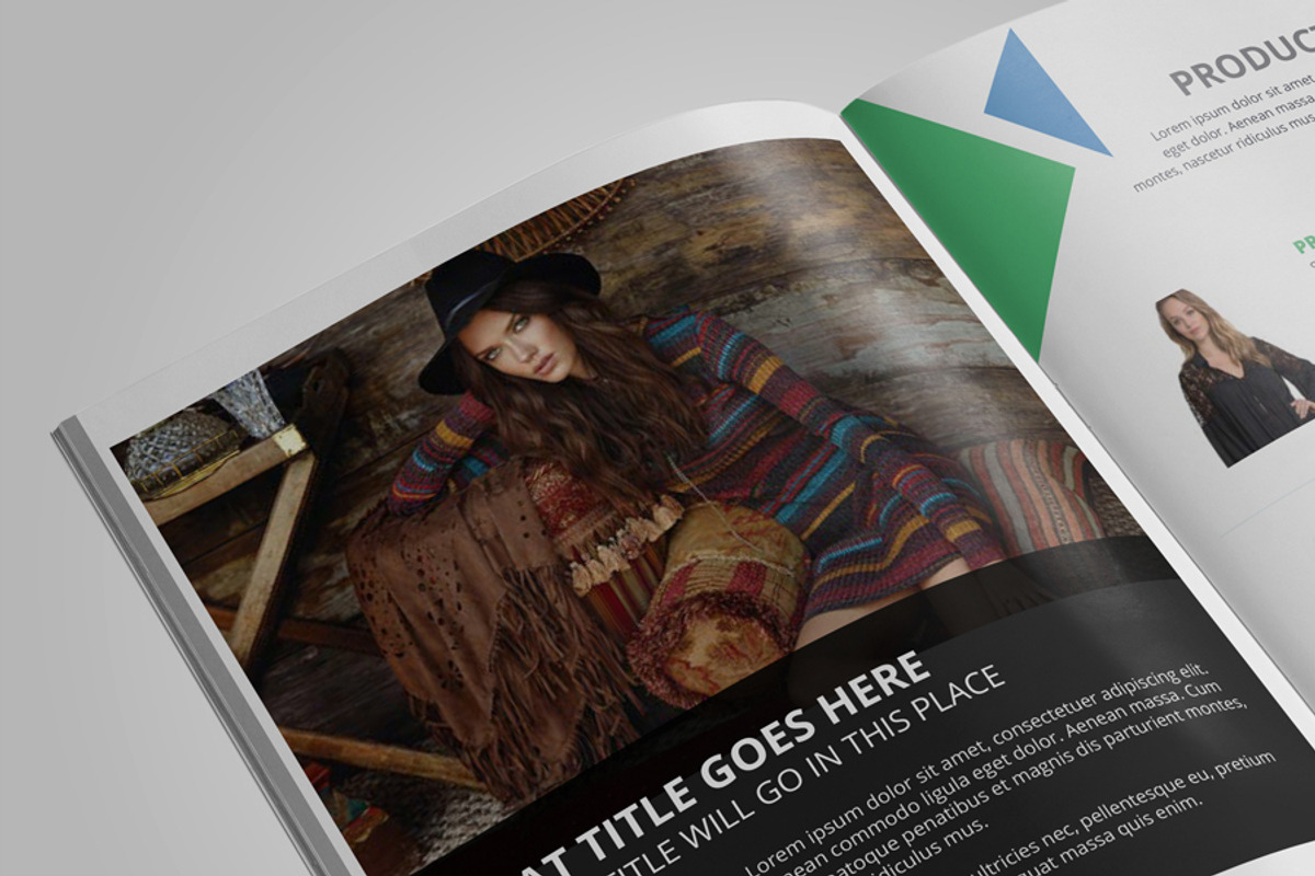 Indesign Product Catelog Template, a Brochure Template by WonderShop (Photo 6 of 6)