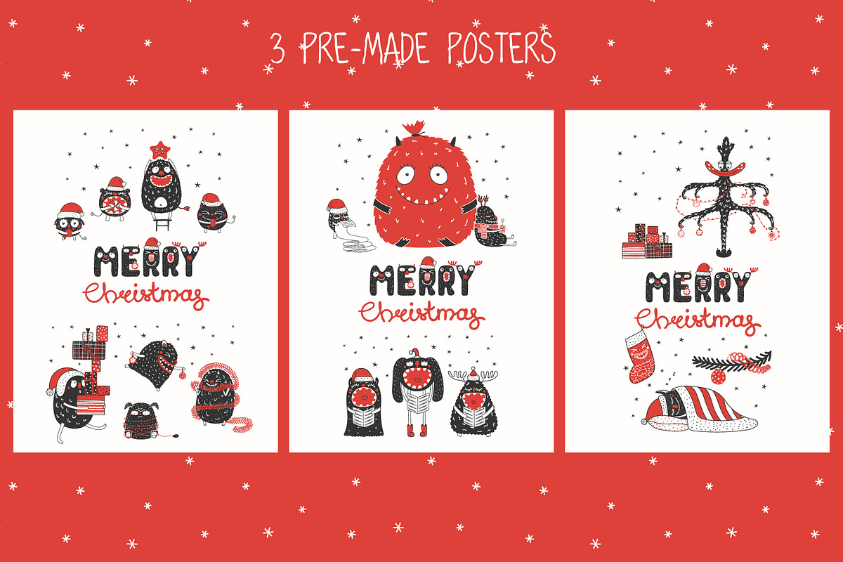 Monster Bundle Kids Illustrations, an Animal Illustration by sceptical cactus (Photo 8 of 39)