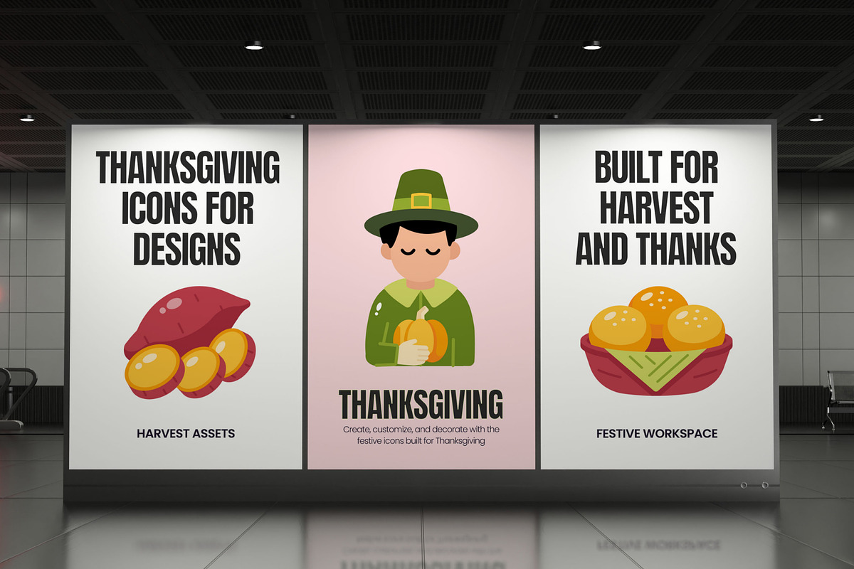 75 Thanksgiving Flat Icons, an Emoji Icon by Prosymbols (Photo 4 of 10)