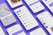 Messaging, Unread Messages, Chat App, an App Template by nagaredesignstudio (Thumbnail 1 of 2)