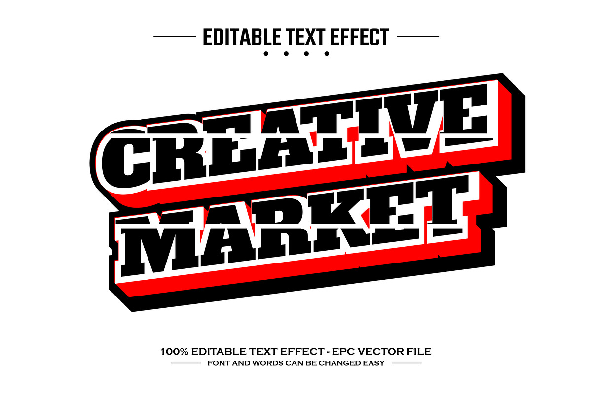 Crossing editable vector text effect, a Layer Style Add-On by nicemorning (Photo 3 of 3)