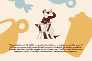 40 Hand-Drawn Café Characters, a Food Illustration by Red Monkey (Thumbnail 2 of 12)