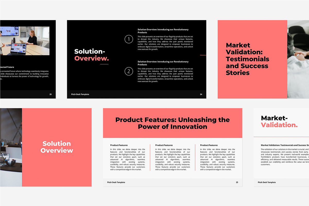 Pitch Deck Google Slides Template, a Presentation Template by Gaize (Photo 7 of 11)