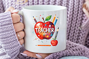 Best Teacher Teacher's Day Clipart, an Illustration by DreamCafeArt (Thumbnail 4 of 7)