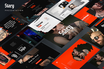 Stacy Keynote Templates, a Presentation Template by Stock Shape