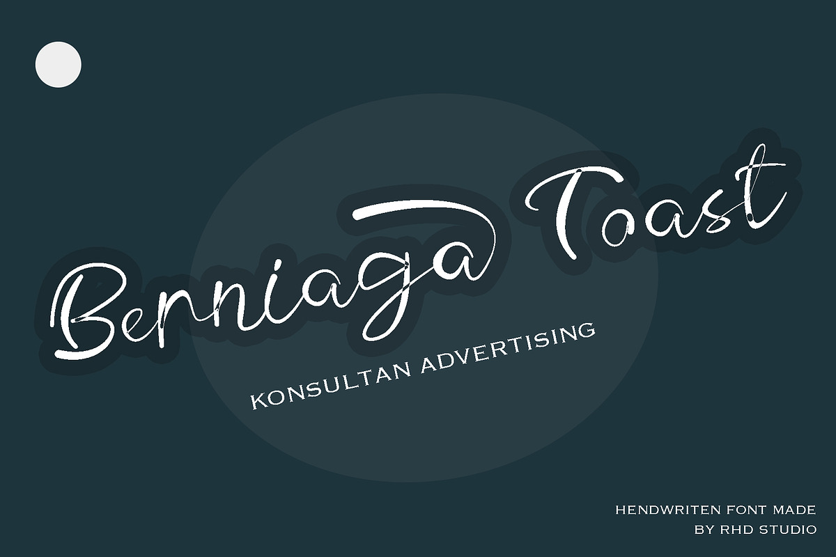 Amansa Handwritten Font, a Handwritten Font by RHD Creative Studio (Photo 4 of 10)