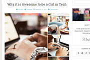 Mosher - A Beautiful Personal Blog, a WordPress Template by Vafpress (Thumbnail 2 of 5)