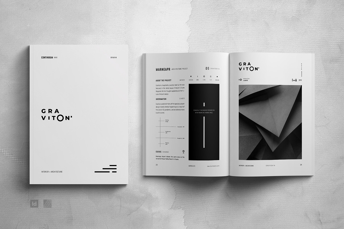 Graviton | Architecture Portfolio, a Brochure Template by Studio Bons (Photo 1 of 26)