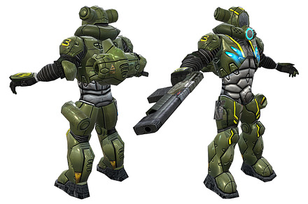 Sci-Fi Human Trooper, a Characters & Person 3D Model by Beatheart Creative Studio