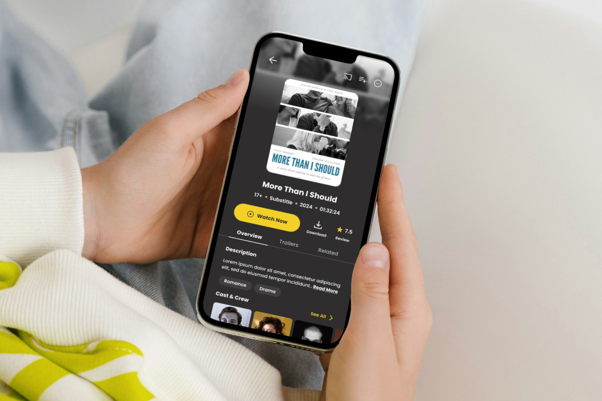 Movio - Movie Streaming Mobile App, an App Template by twinstd (Photo 2 of 5)