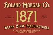 Jemmy Wonder - Vintage Display Font, a Font by Letterhend Studio (Thumbnail 7 of 8)