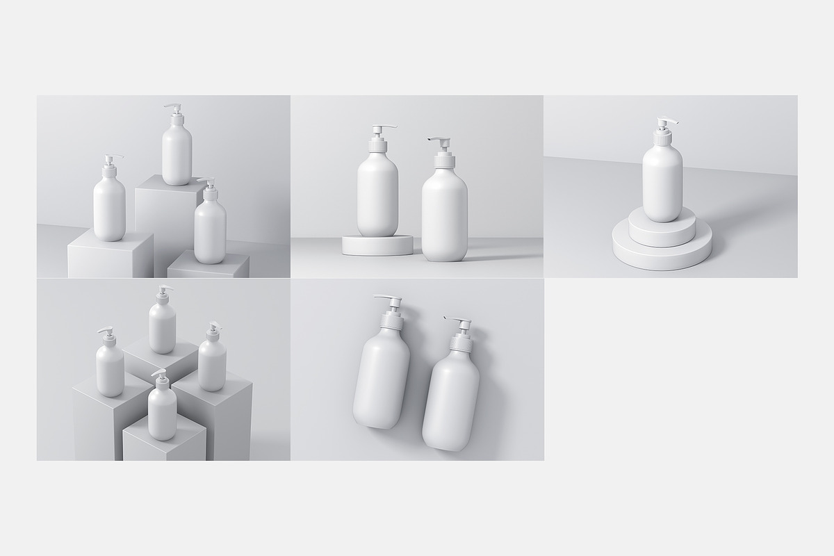 Soap Bottle Mockup, a Packaging Mockup by AlkStudio (Photo 9 of 9)