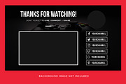 YouTube End Card Templates, a Social Media Template by Medialoot (Thumbnail 8 of 9)