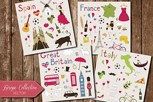 Europe Symbols Collection