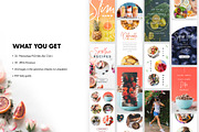 SALE 2in1 Detox Week Edition, a Social Media Template by The Wedding Shop (Thumbnail 2 of 13)