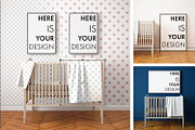 10 Mockups children's room, a Print Template by FilL239 (Thumbnail 1 of 10)
