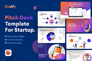 Deckly - Pitch Deck Presentation, a Presentation Template by Illustraly Design